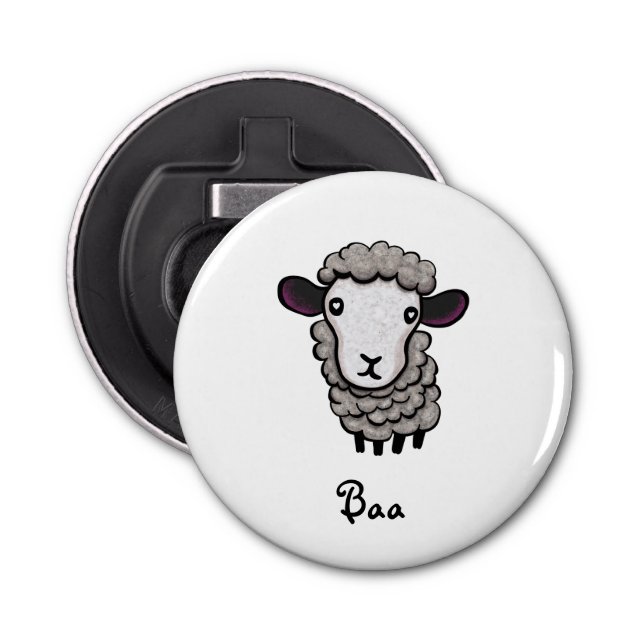 cute sheep bottle opener (Front)