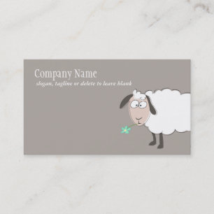 Cute Sheep Business Card