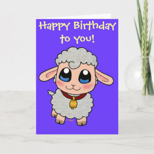 Cute Sheep Card