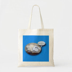 Cute Sheep Chinese New Year Birthday Zodiac Tote B