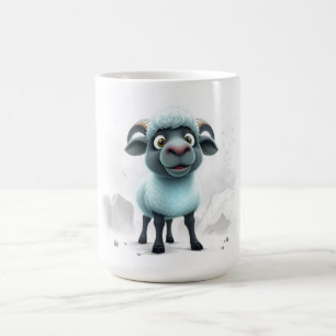 Cute Sheep Cosy Design Coffee Mug