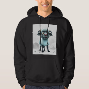 Cute Sheep Cosy Design Hoodie