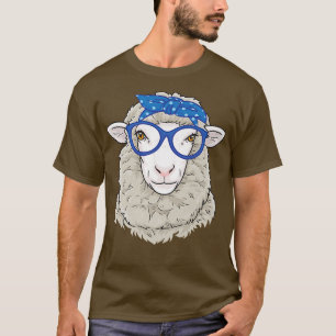Cute Sheep Farmer Animal Farm T-Shirt