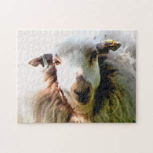 CUTE SHEEP JIGSAW PUZZLE