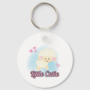 Cute sheep key ring