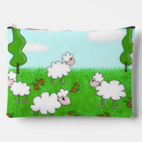 Cute Sheep Kids Illustration