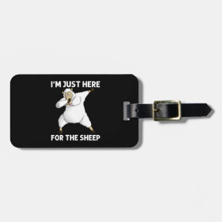 Cute Sheep Luggage Tag