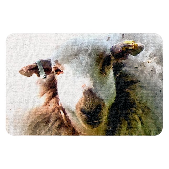 CUTE SHEEP MAGNET (Horizontal)