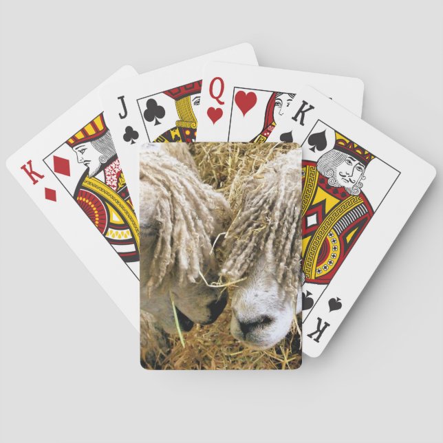 CUTE SHEEP PLAYING CARDS (Back)