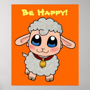Cute Sheep Poster