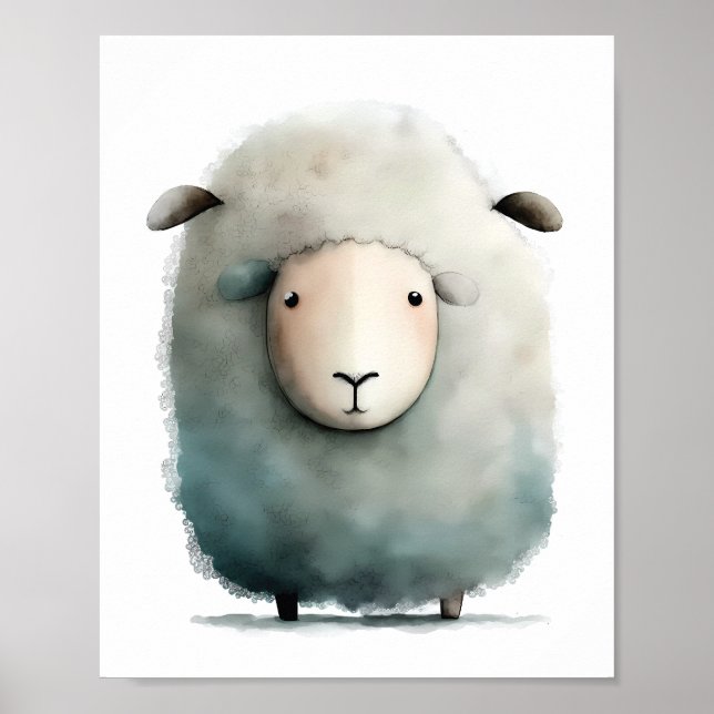 Cute Sheep Print (Front)