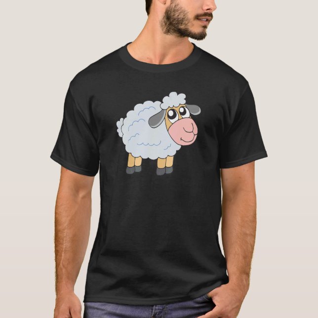 Cute Sheep T-Shirt (Front)