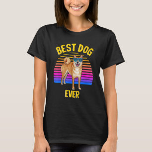 Cute Shiba Inu Best Dog Puppy  Retro T-Shirt