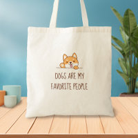 Cute Shiba Inu Corgi Dog Peeking above Quote