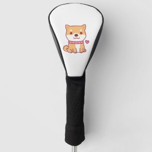 Cute Shiba Inu Dog Golf Head Cover