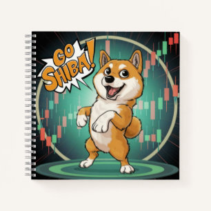 Cute Shiba Inu Dog Notebook