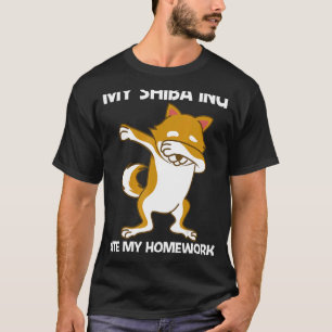 Cute Shiba Inu For Kids Boys Japan Breed Animal T-Shirt