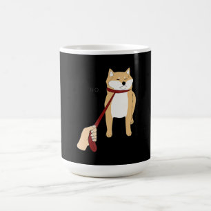 Cute shiba inu Nope dog funny design Coffee Mug