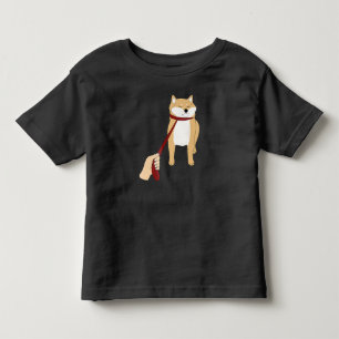 Cute Shiba Inu Nope - Doge Meme Toddler T-Shirt