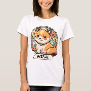 Cute Shiba Inu Pup  T-Shirt