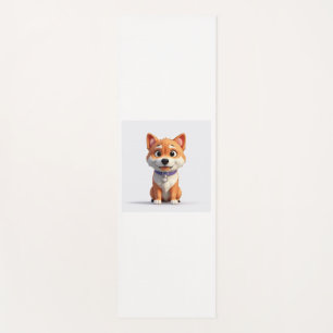Cute Shiba Inu Yoga Mat