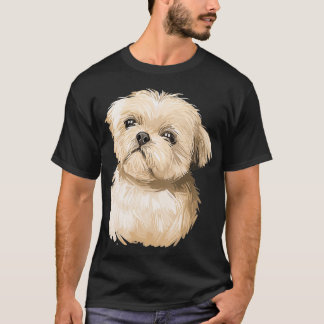 Cute Shih Tzu Dog Animal Pet Gifts T-Shirt
