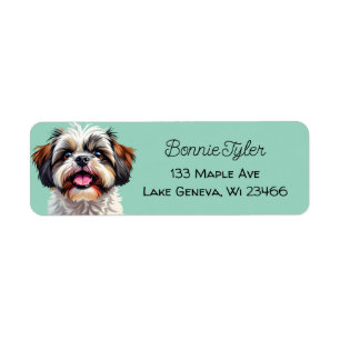 Cute Shih Tzu Puppy Dog Personalised