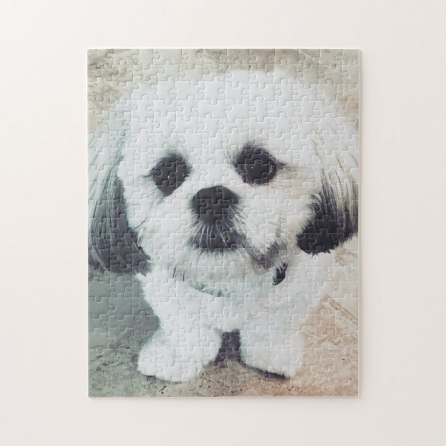 Cute Shih Tzu Puppy Puzzle - GREAT GIFT! (Vertical)