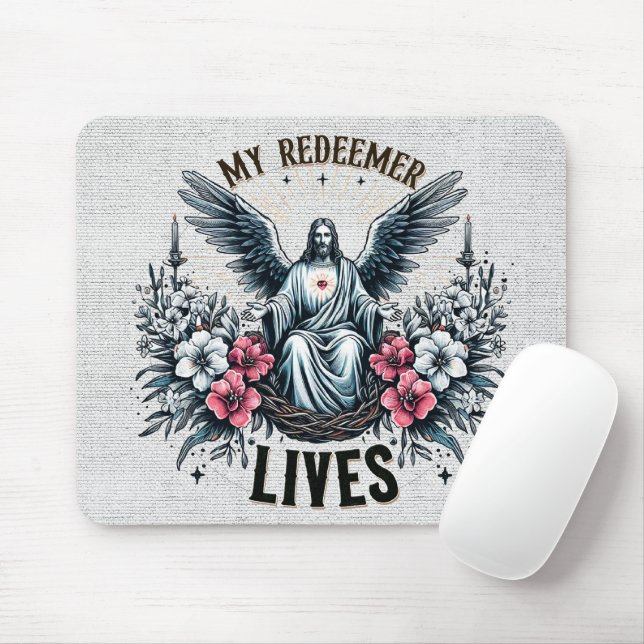 Cute Shih-tzu St. Patrick's Day Mouse Mat (With Mouse)