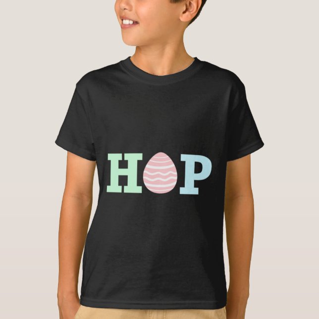 Cute Shirt Pastel Pattern Egg Easter Day (Front)