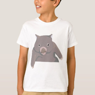 Cute shirt with wombat