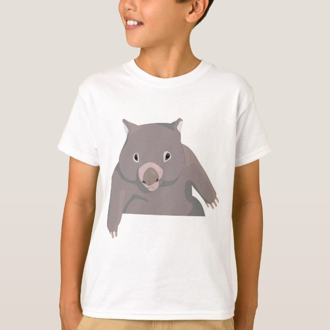 Cute shirt with wombat (Front)