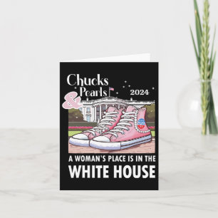 Cute Shoes A Woman’s Place Is In The White House Card