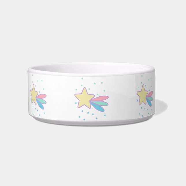 Cute Shooting Star Comet Bowl (Front)