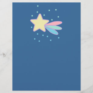 Cute Shooting Star Comet Flyer