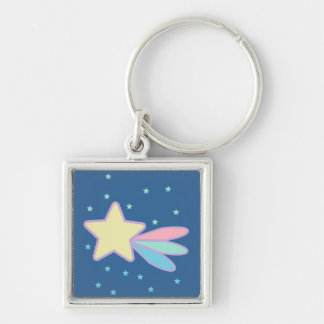 Cute Shooting Star Comet Key Ring