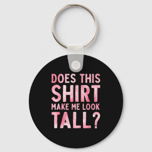 Cute Short People Art For Men Women Short Girl Sho Key Ring