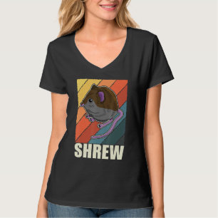 Cute Shrew Mouse Biologist Insect Moles T-Shirt