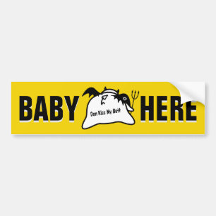 Cute Shy Devil in LOVE Bumper Sticker