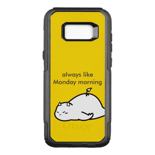 Cute Shy Devil in LOVE OtterBox Commuter Samsung Galaxy S8+ Case
