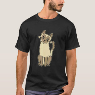 Cute Siamese Cat For Cat T-Shirt