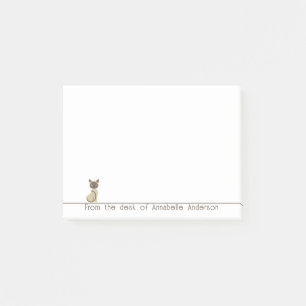 Cute Siamese Cat Personalise Notes