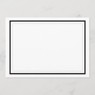 Cute Siamese Cats Tail Heart Flat Thank You Card