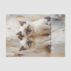 Cute Siamese Kittens Painting Decoupage