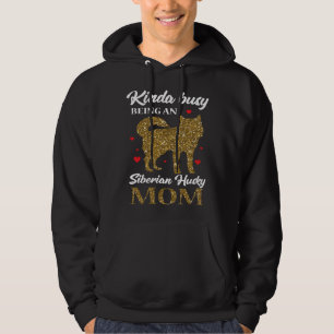Cute Siberian Husky Dog Mum Huskie Wolf Dog M Hoodie