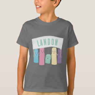 Cute Sidewalk Chalk with custom sign T-Shirt