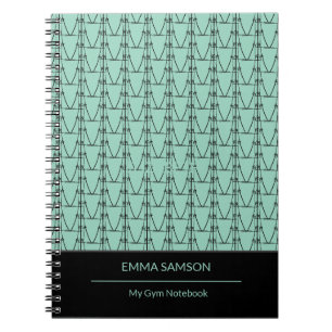 Cute Silhouette Coconut Trees Notebook