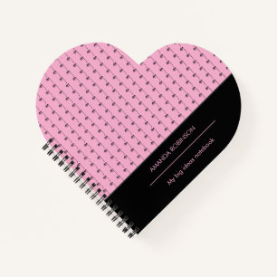 Cute Silhouette Coconut trees Notebook