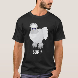 Cute Silkie Chicken Silkie Chicken Costume T-Shirt