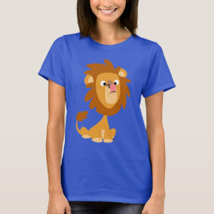Cute Silly Cartoon Lion! Women T-shirt